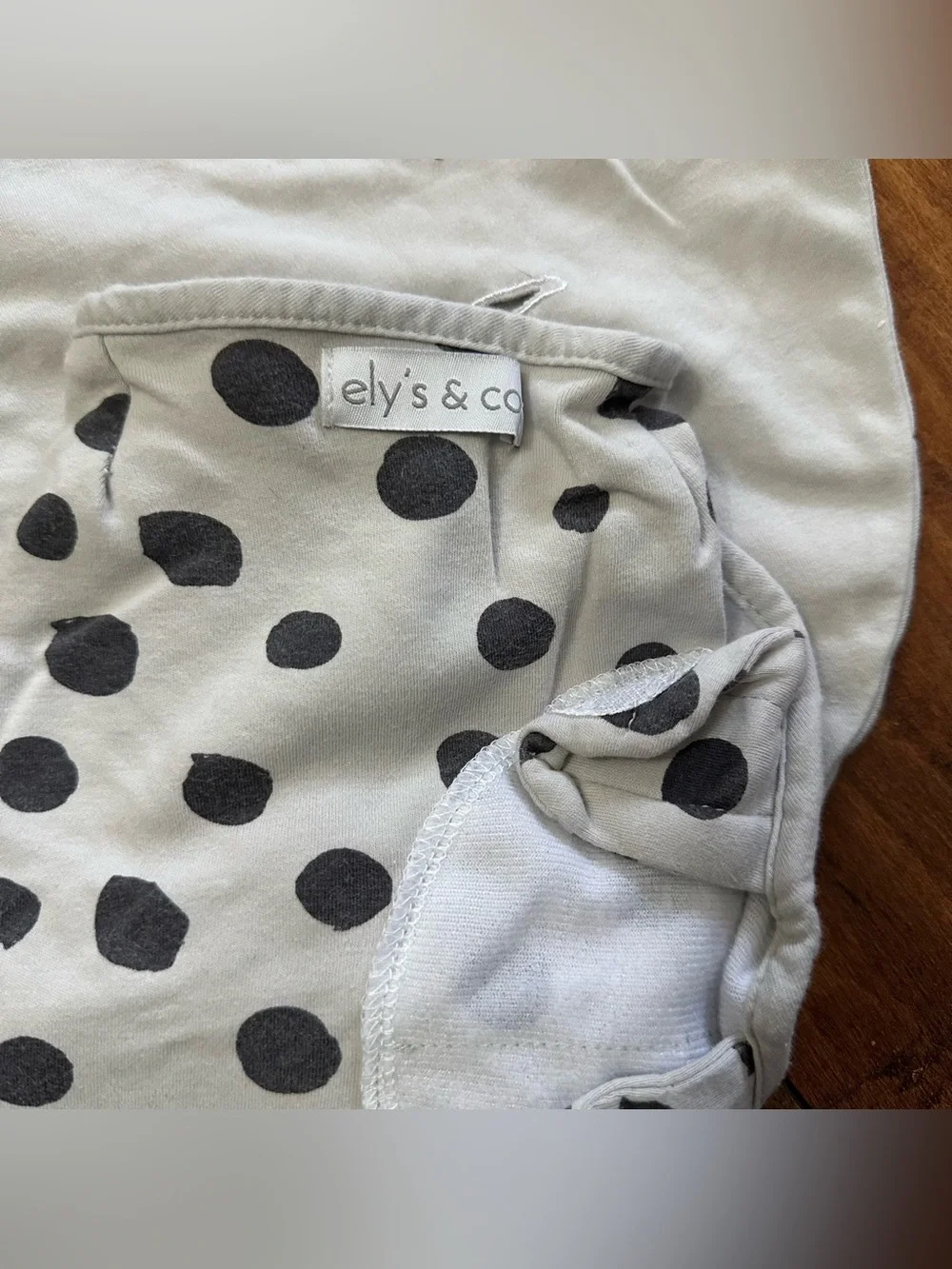 Ely’s & Co. adjustable swaddle - 3 pack grey & black 0-3 months